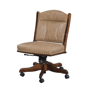 Side Desk Chair with Low Back