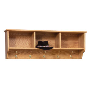 Traditional Shelf With Storage