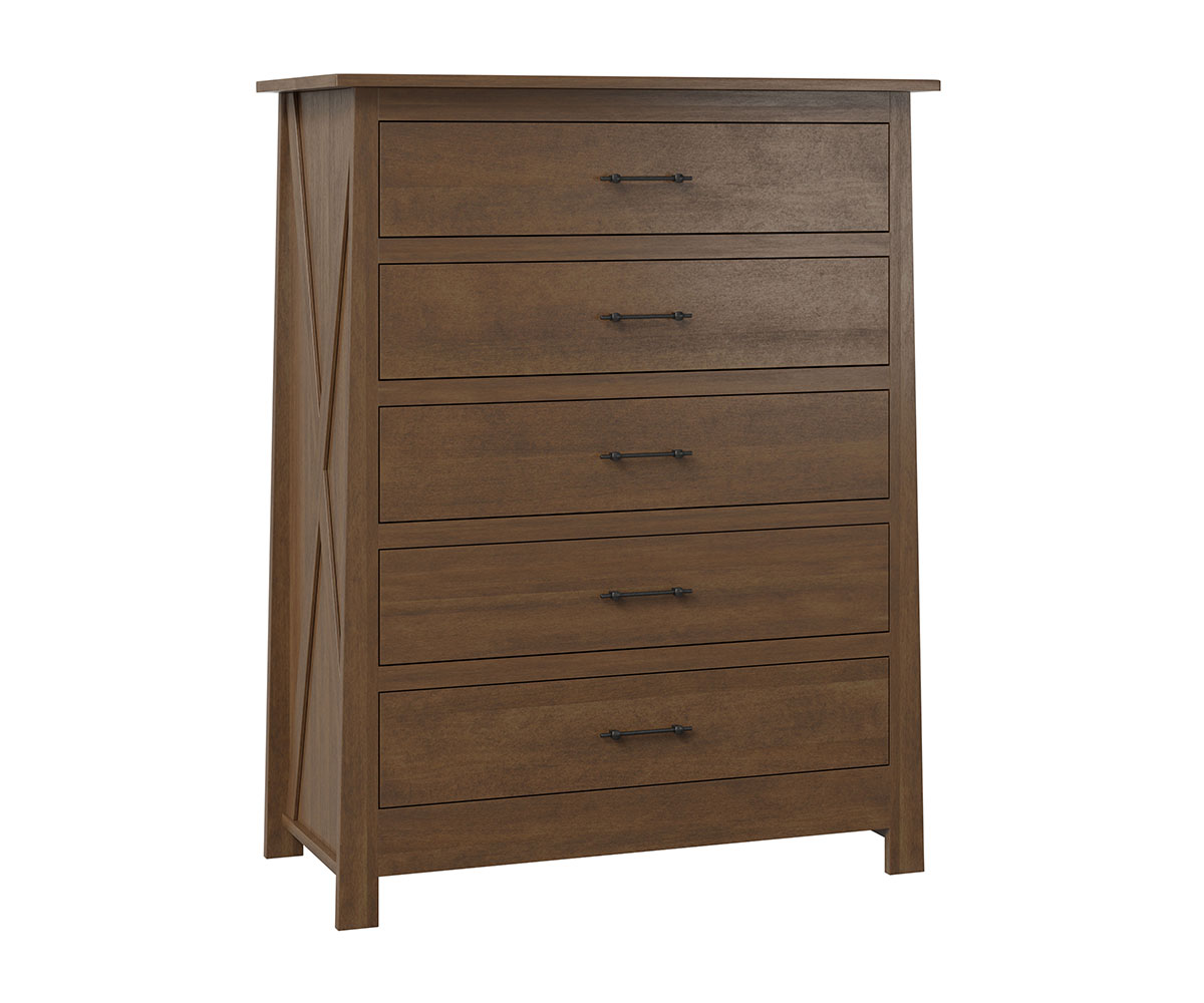 tribeca grey dresser Amish Tribeca Modern Bedroom Dresser main image 1