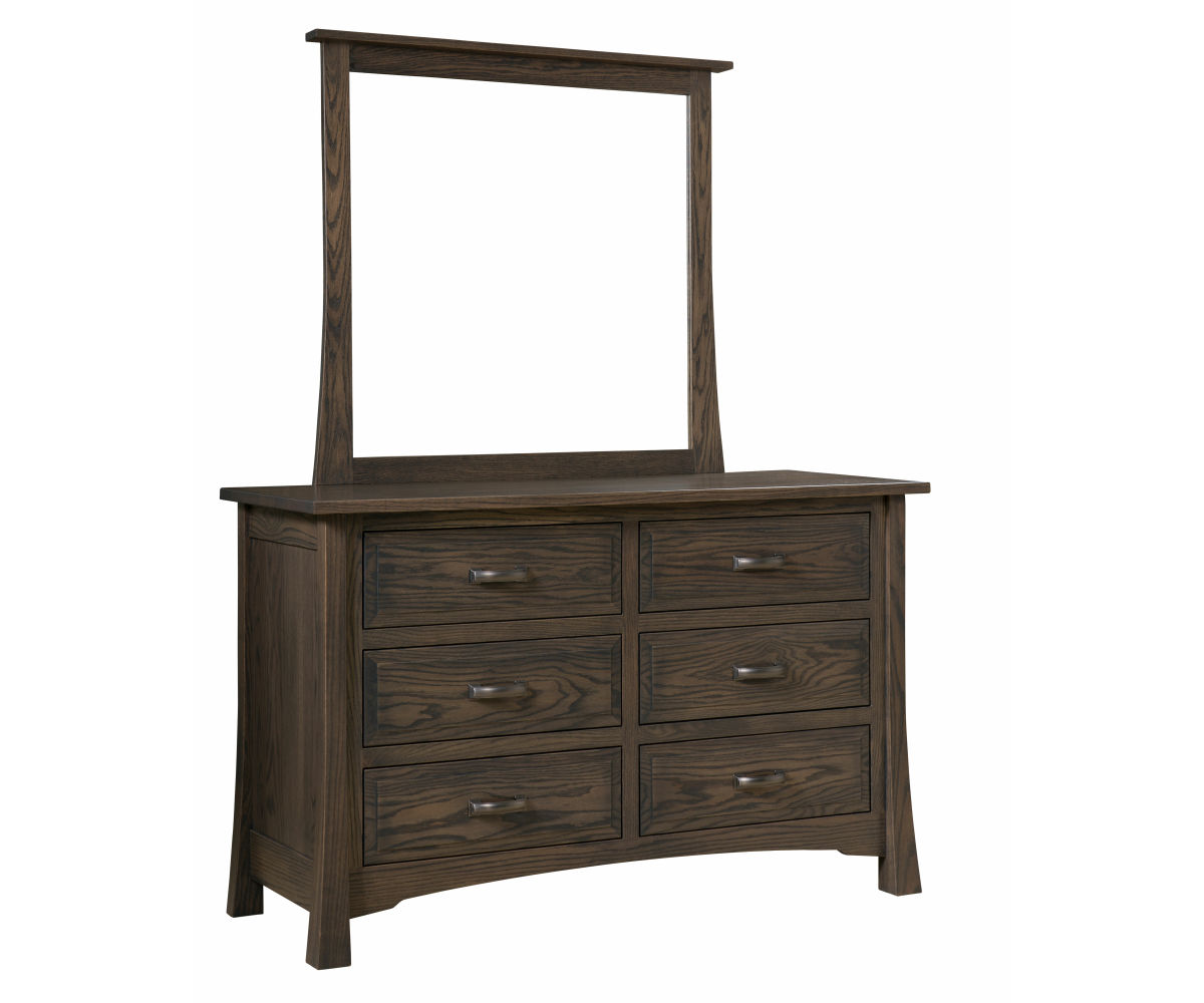 Addison 6 Drawer Dresser with Changing Station - Salome Furnishings