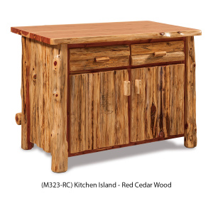 Kitchen Island - Red Cedar