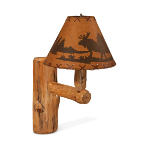 Wall Lamp - Rustic Pine