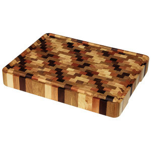 Cutting Board End Grain with Blood Groove