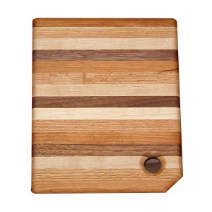 Narrow Striped Cutting Board