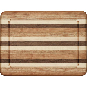 Cutting Board with Blood Grooves